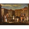 Carnevale a Roma in Piazza Navona, Michelangelo Cerquozzi (Roma 1602 – 1660) bottega