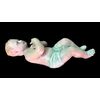 Scultura da presepe Gesu’Bambino in terracotta.