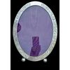 Cornice portaritratti in argento con decoro floreali.Punzone Sterling.Stati Uniti