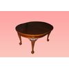 Tavolo ovale allungabile inglese stile Chippendale del 1800
