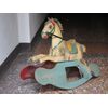 Cavallo a dondolo, prima metà del Novecento