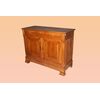 Credenza Francese stile Luigi Filippo del 1800 in legno di noce 
