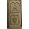 PTL693 - Porta in legno laccato e dipinto, epoca '700, misura luce cm L 78 x H 202