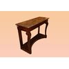 Consolle in mogano stile Impero del 1800 francese con piano in marmo