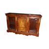 Stupenda credenza Servant in noce stile Luigi XVI inglese del 1800