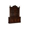 Grande credenza Luigi Filippo del 180 in noce e radica di noce