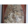 Antico dipinto a tempera Angeli bozzetto per affresco XIX sec . grande qualità . Mis 108 x 84 