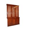 Grande Libreria 3 porte inglese del 1800 stile Vittoriano in mogano