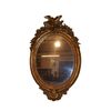 Specchiera francese del 1800 stile Luigi XV con colombe su cimasa