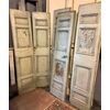 PTS779 - N. 3 porte laccate, due battenti, epoca '600, provenienza Umbria, misure diverse