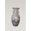 Vaso medie dimensioni cinese del 1800 in porcellana con personaggi e scritte 
