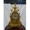 Orologio da tavolo in bronzo finemente cesellato primi 1900 Francia