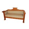 Divano Nord Europa stile Biedermeier del 1800 in legno di betulla