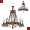 COPPIA DI LAMPADARI NAPOLEONE III META’ XIX SECOLO 
