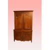 Credenza doppio corpo in ciliegio francese del 1700 stile provenzale