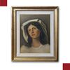 RITRATTO DI GIOVANE DONNA SECONDA META’ XIX SECOLO