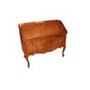 Ribalta francese di fine 1700 stile Luigi XV in legno di noce