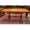 TAV316 - Scrittoio Impero in ciliegio, con alette laterali, epoca '800, misure massime cm L 159 x H 77 x P 70