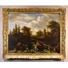 Paesaggio boscoso con cascata, Jacob van Ruisdael (Haarlem 1628 - Amsterdam 1682) attribuibile