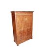 Secretaire Stile Impero del 1800 in Piuma di Mogano Con Cassetti