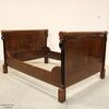 Antico letto Impero in noce - Italia epoca '800