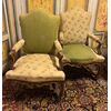PANC161 - Coppia di poltrone, epoca '700, misure cm L 70 x H 113 x P 55