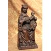 Scultura lignea, Madonna con Bambino, Francia '800