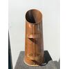 Copper spout.     