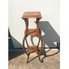 Walnut wood vase table.Period Luigi Filippo.     