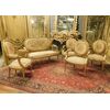 panc90 - lounge consisting of four armchairs and a sofa, second half of the 19th century     