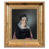 Pittore degli inizi del XIX secolo  "Ritratto di gentildonna" 