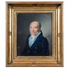 Pittore degli inizi del XIX secolo "Ritratto di gentiluomo"