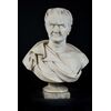 Giuseppe Bogliani (Torino 1805 - 1881) "Busto di Gianantonio Raggi"  