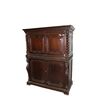 Grande Credenza italiano del 1800 Stile Rinascimento in legno di noce