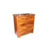 Comò Nord Europa stile Biedermeier con ribalta in mogano del 1800