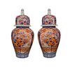 COPPIA DI POTICHES - IMARI - XIX SEC.