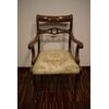 Antica poltrona stile Regency del 1800 in mogano