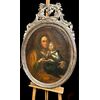 Quadro, olio su tela "Maria Vergine Bambina e Sant'Anna" - inizi XVIII sec. 