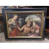 Lot e le figlie , scuola italiana del Secolo XVII - Cornice coeva
