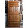 ptci513 - door with panels, with original irons, cm l 104.5 xh 218     