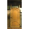 ptl519 - porta grande laccata con telaio, XVIII secolo, mis. cm l 130 x h 360