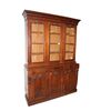 Libreria Bookcase Inglese Stile Vittoriano in Legno di Mogano XIX secolo