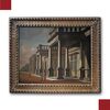 DIPINTO CON CAPRICCIO ARCHITETTONICO SECONDA META’ XVIII SECOLO 
