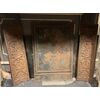 P260 - Trittico di piastre, epoca '800, misure: piastra centrale cm L 50 x H 70, piastre laterali cm L 19 x H 82 cadauna