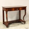 Antica console Carlo X in noce - Italia epoca '800