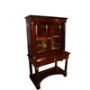 Cabinet Francese di Metà 1800 stile Impero in mogano e piuma di mogano