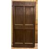 PTIR473 - Porta da interno rustica in noce, epoca '800, luce cm L 83 x H 183