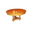 Tavolo Nord Europa di fine 1800 stile Biedermeier in Legno di Olmo e Radica