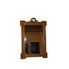 Bellissima specchiera francese stile Luigi XVI in legno dorato foglia oro