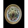 Quadro raffigurante San Giuseppe ricamato a piccolo punto del 1800